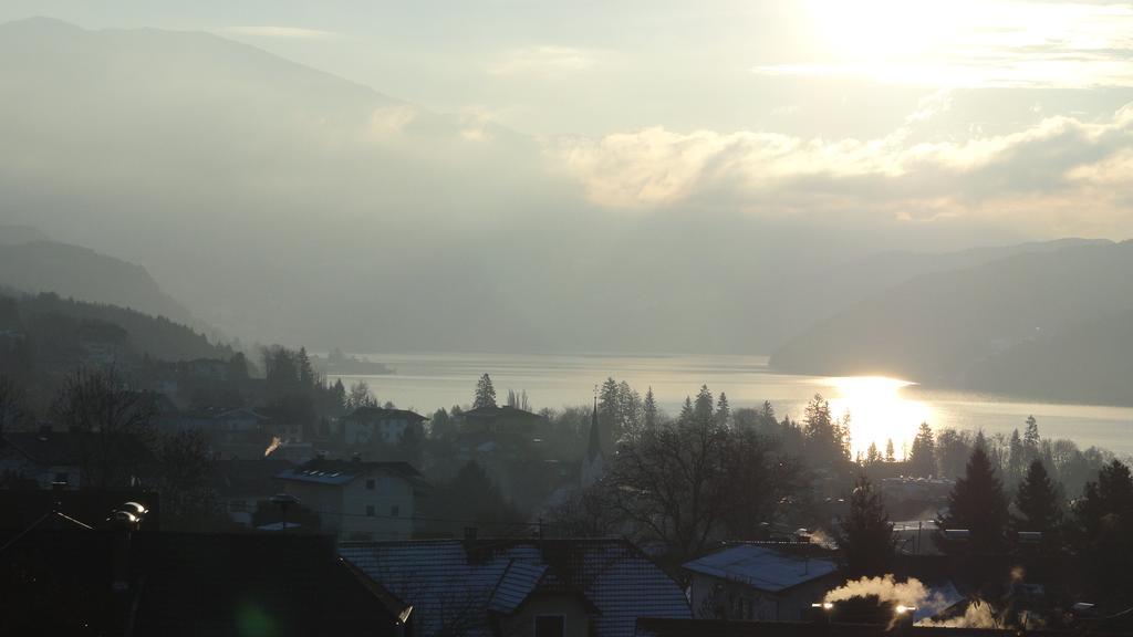 Ruhige Wohnung Mit Schoenem Eigengarten In Seeboden Am Millstaettersee Exteriör bild